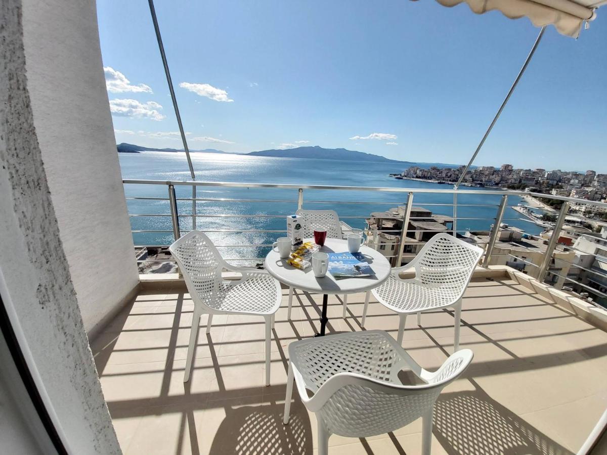 Saranda Amazing Sea View Apartment Exterior foto